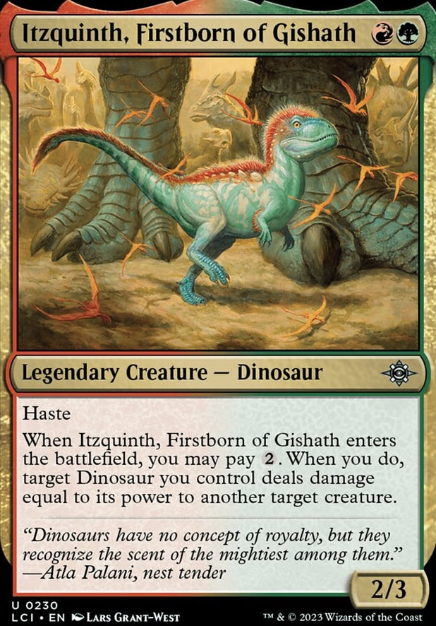 Itzquinth, Firstborn of Gishath [#0230] (LCI-U)