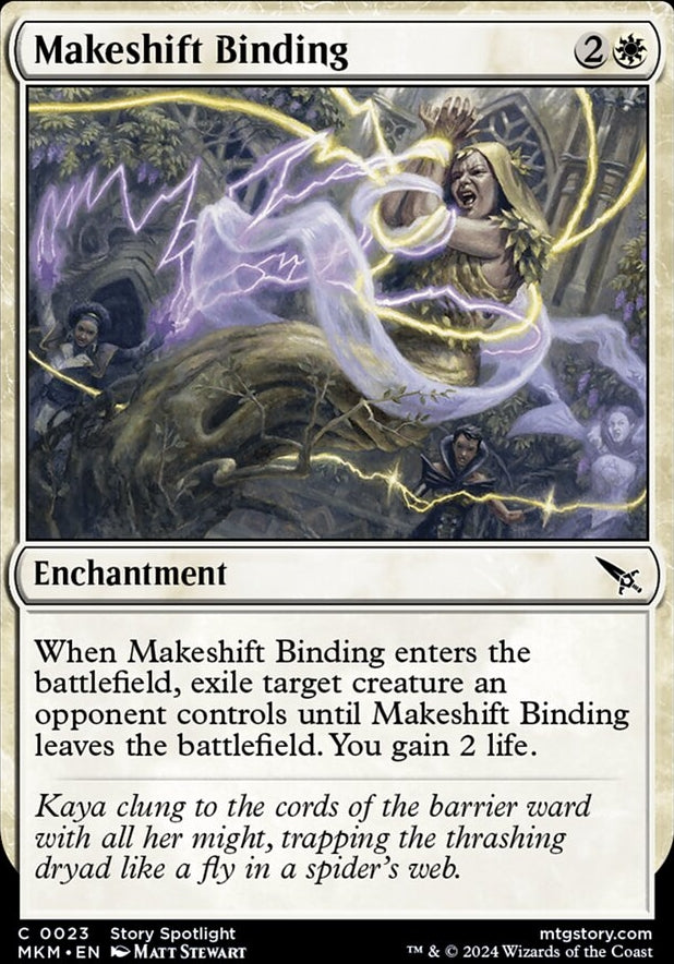 Makeshift Binding [#0023] (MKM-C-FOIL)