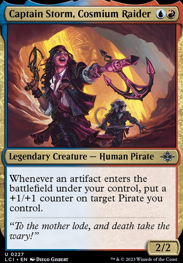 Captain Storm, Cosmium Raider [#0227] (LCI-U)