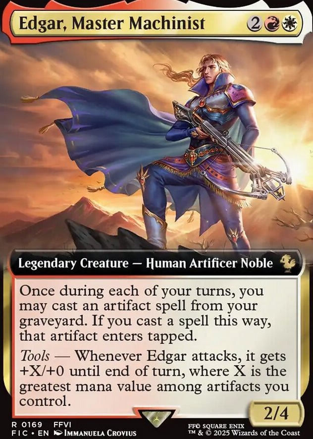 Edgar, Master Machinist [ #0169 Extended Art ] (FIC-R)