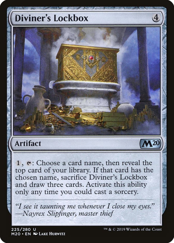 Diviner's Lockbox (M20-U-FOIL)