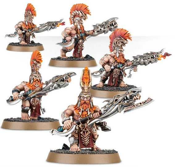 Age of Sigmar: Fyreslayers - Hearthguard Berzerkers / Auric Hearthguard