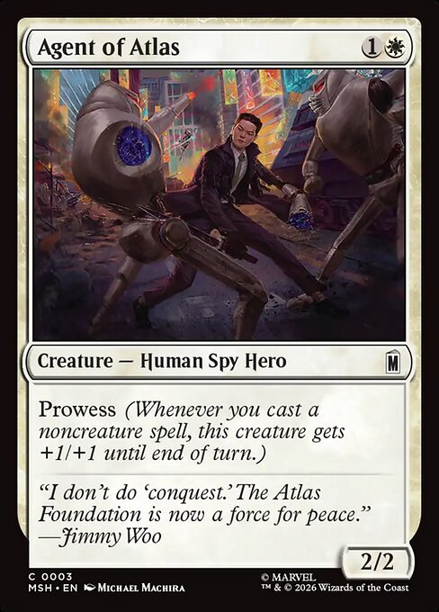 Agent of Atlas [ #0003 ] (MSH-C)
