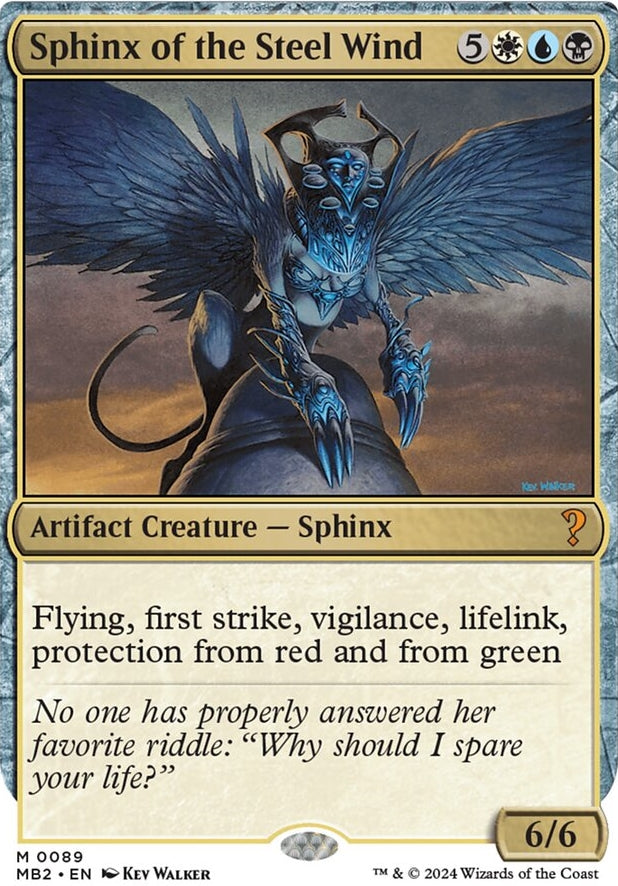 Sphinx of the Steel Wind [