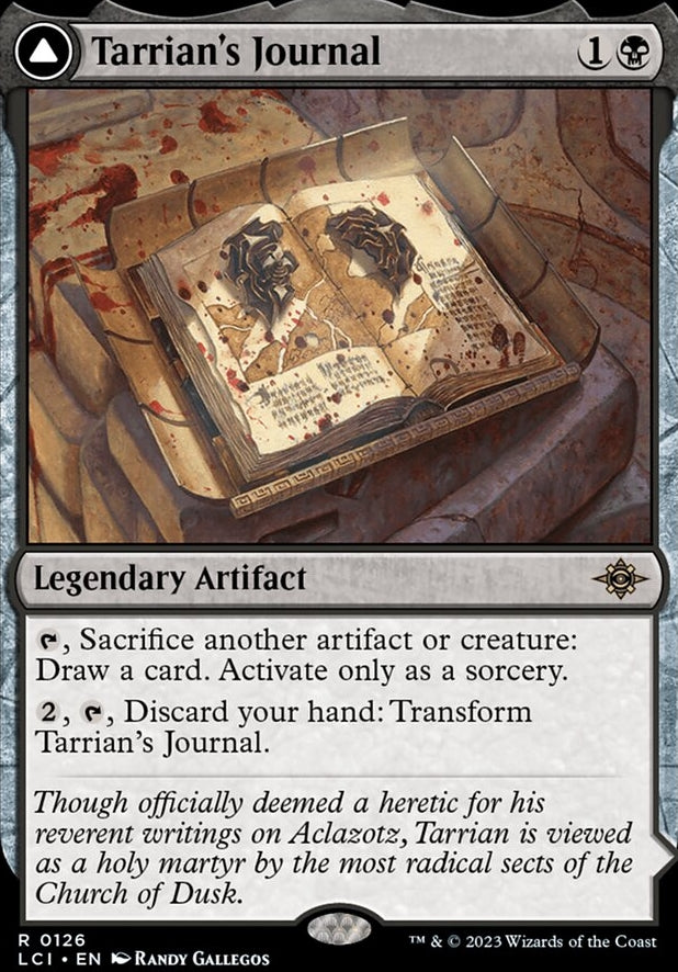 Tarrian's Journal // The Tomb of Aclazotz [#0126] (LCI-R)