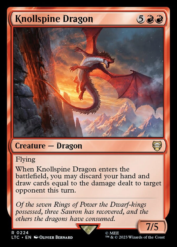 Knollspine Dragon [#0224] (LTC-R)