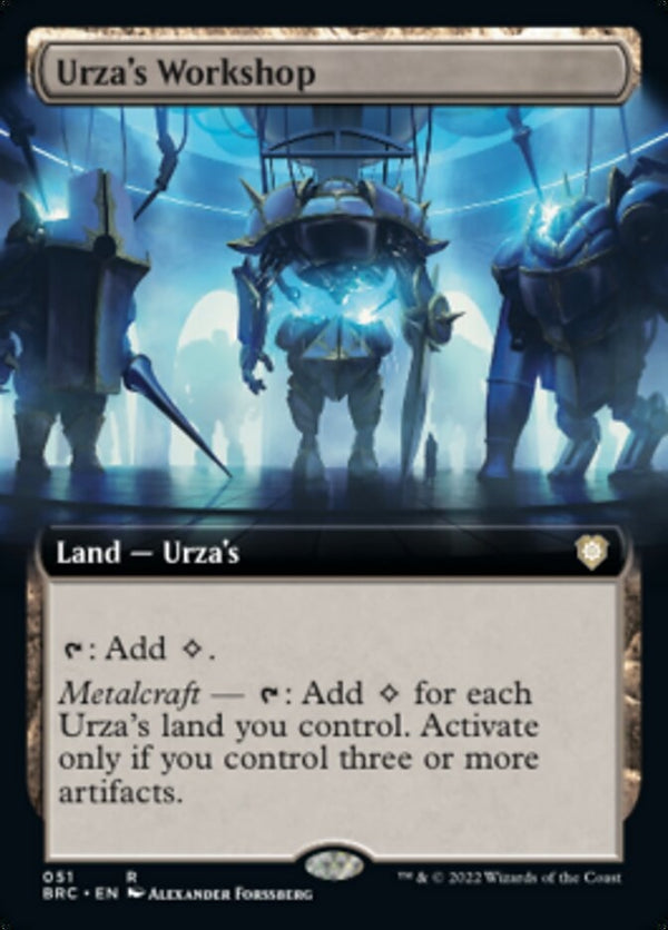 Urza's Workshop [#51 Extended Art] (BRC-R)