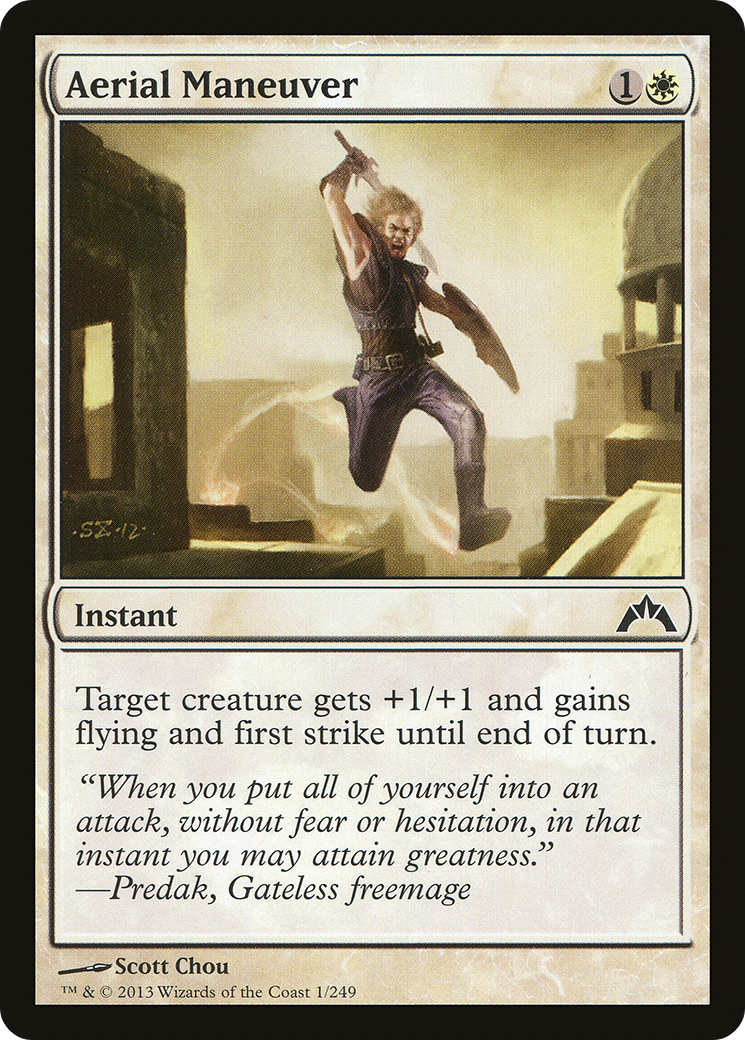 Aerial Maneuver (GTC-C-FOIL)