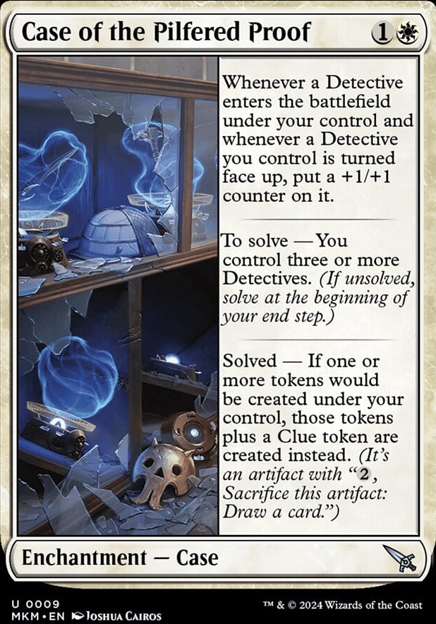 Case of the Pilfered Proof [#0009] (MKM-U-FOIL)