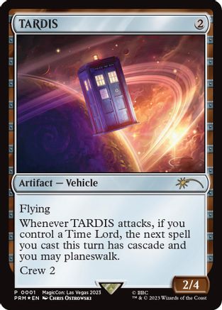 TARDIS [#0001 Surge Foil] (PRM-P) MagicCon: Las Vegas 2023