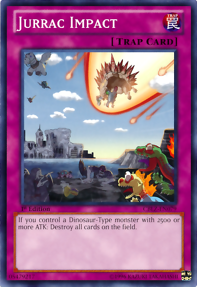 Jurrac Impact (CBLZ-EN079) Common - Near Mint 1st Edition