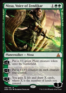 Nissa, Voice of Zendikar (OGW-M)