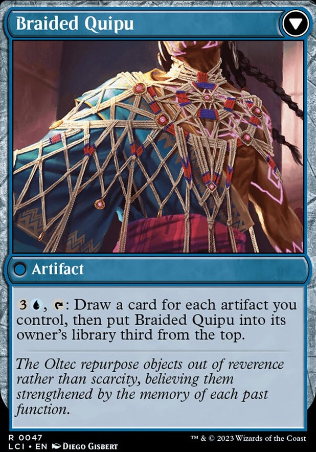 Braided Net // Braided Quipu [#0047] (LCI-R)