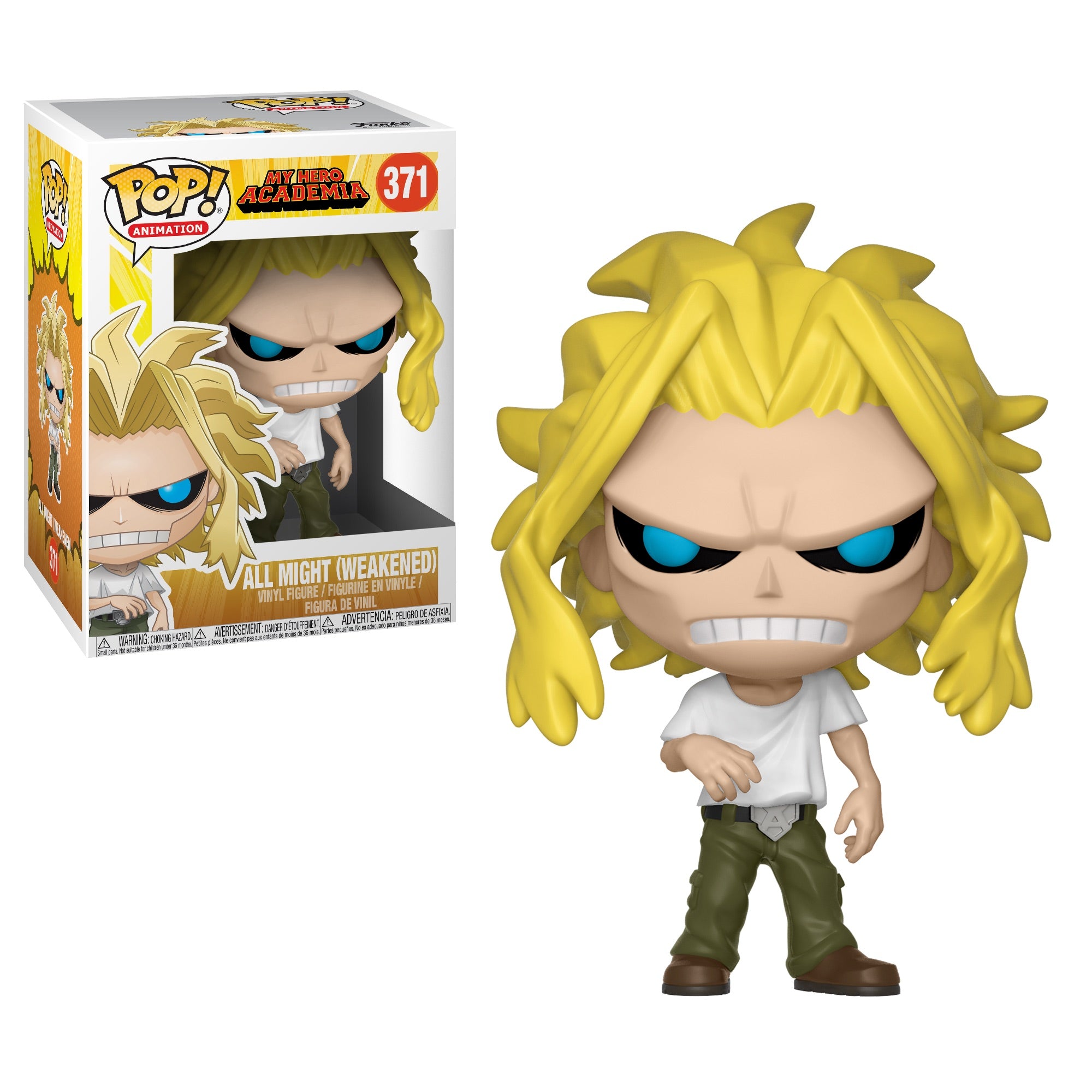 POP Figure (6 Inch): My Hero Academia #0371 - All Might (Weakened)