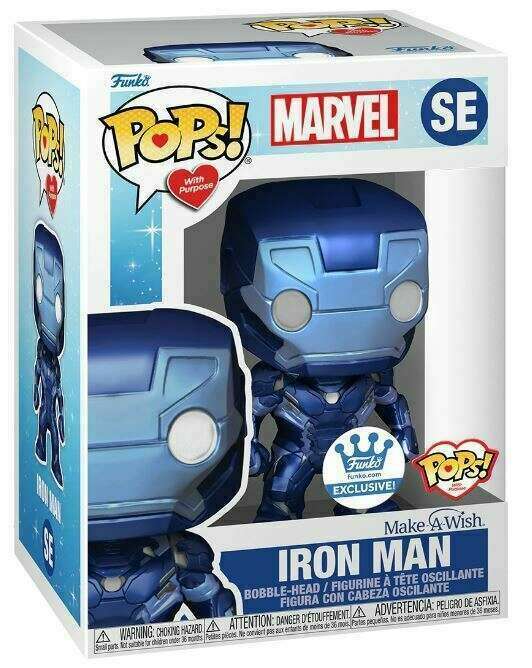 POP Figure: Charity Make-A-Wish - Iron Man (Funko EX)