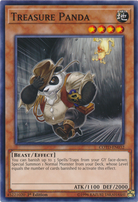 Treasure Panda (COTD-EN032) Near Mint 1st Edition - Common