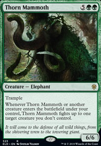 Thorn Mammoth [#323] (ELD-R)