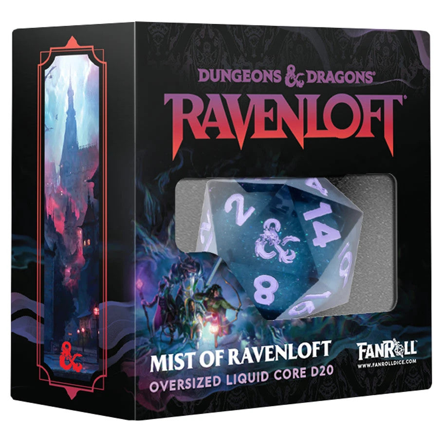 FanRoll by MDG: 25mm D20 Liquid Core - Mists of Ravenloft