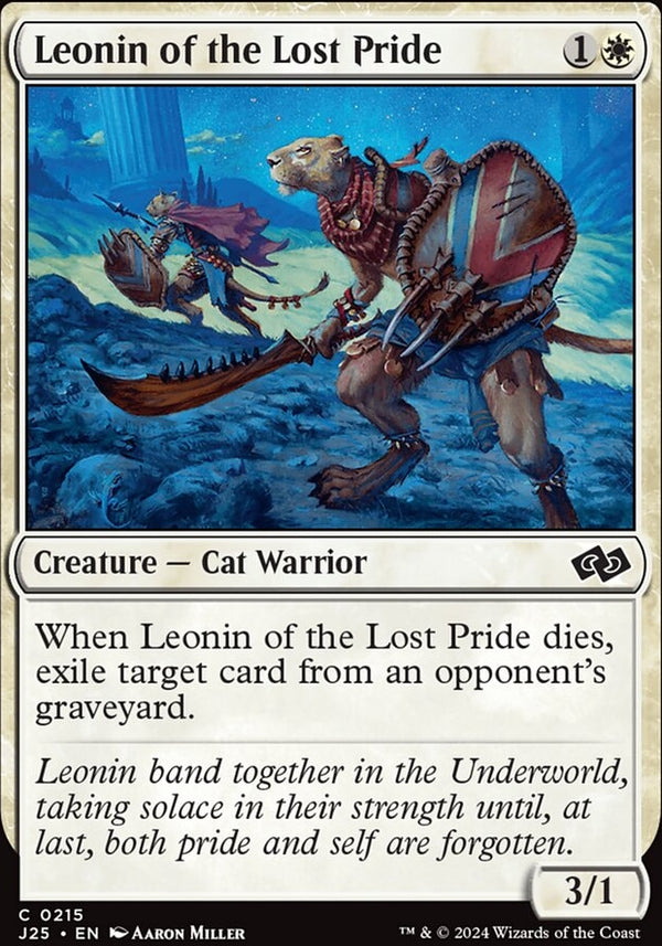 Leonin of the Lost Pride [#0215] (J25-C)