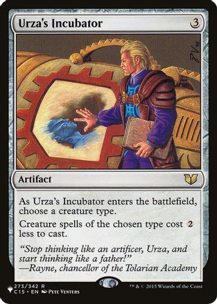 Urza's Incubator (C15-R-LIST)