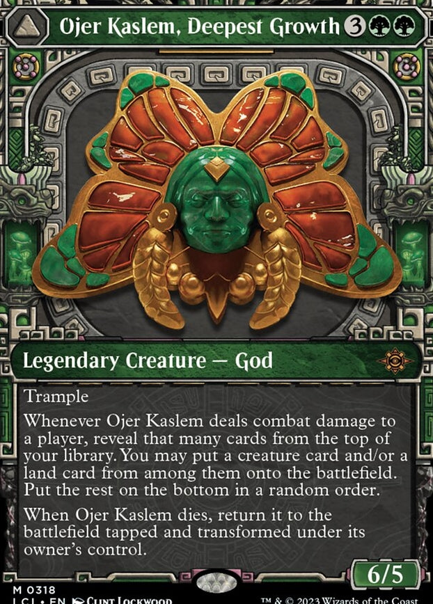 Ojer Kaslem, Deepest Growth // Temple of Cultivation [#0318 Showcase] (LCI-M)