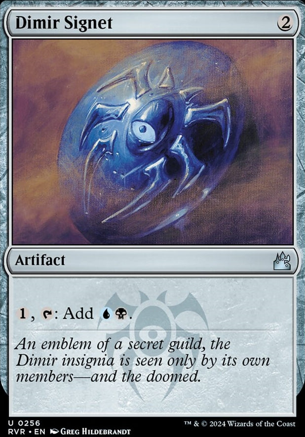 Dimir Signet [#0256] (RVR-U)