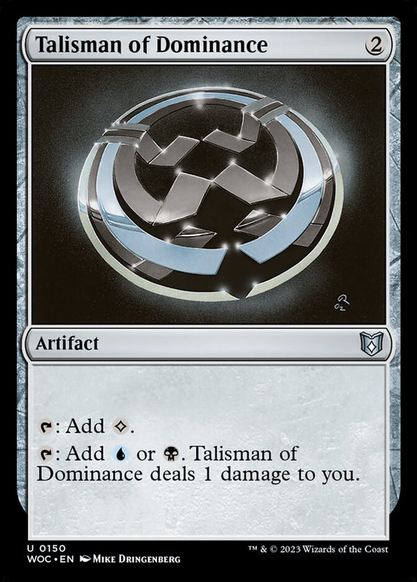 Talisman of Dominance [#0150 Reprints] (WOC-U)