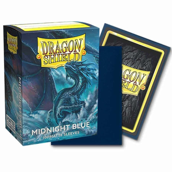 Dragon Shield: Standard - Matte: Midnight Blue 100 Count