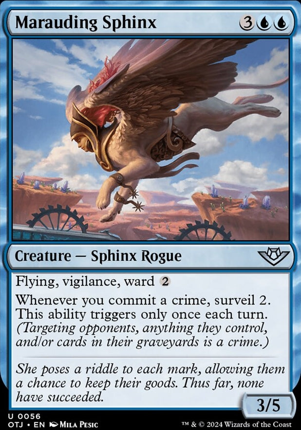 Marauding Sphinx [#0056] (OTJ-U)