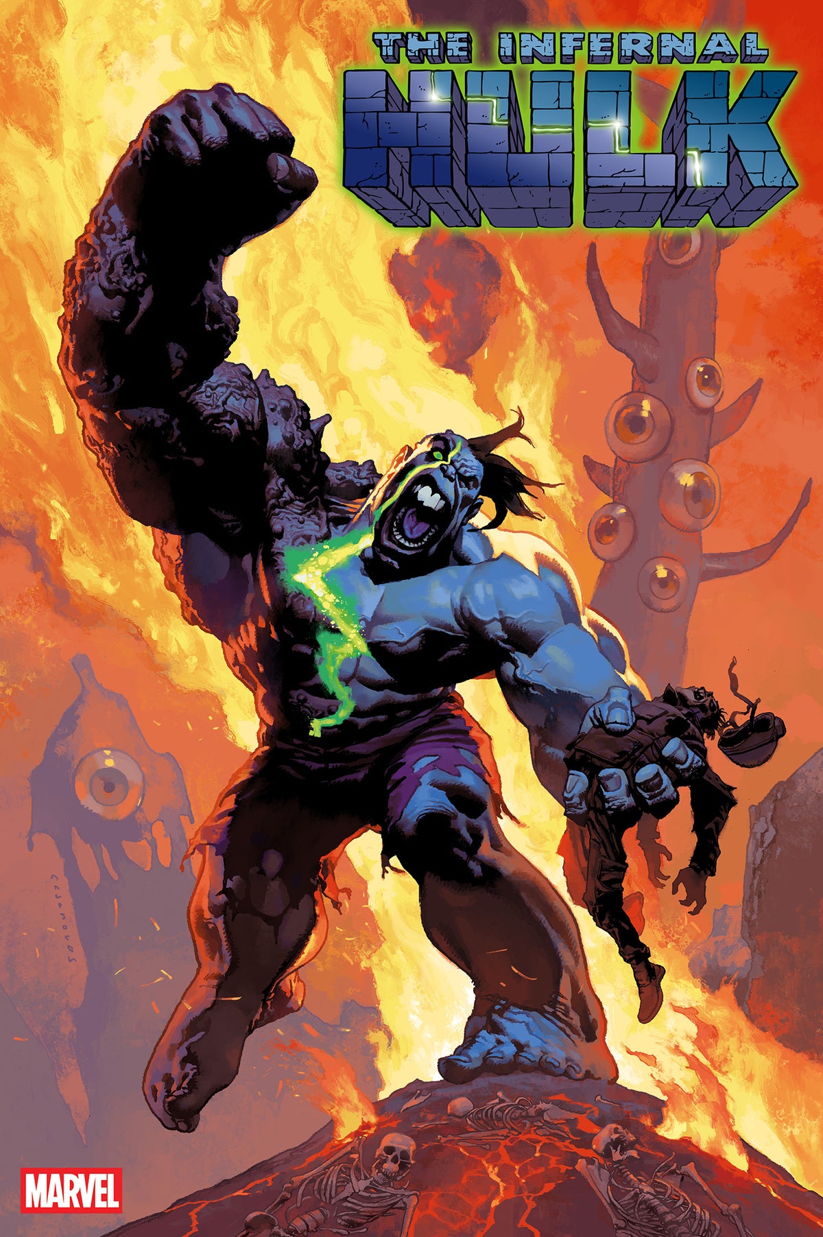 INFERNAL HULK #10 JOSEMARIA CASANOVAS VARIANT