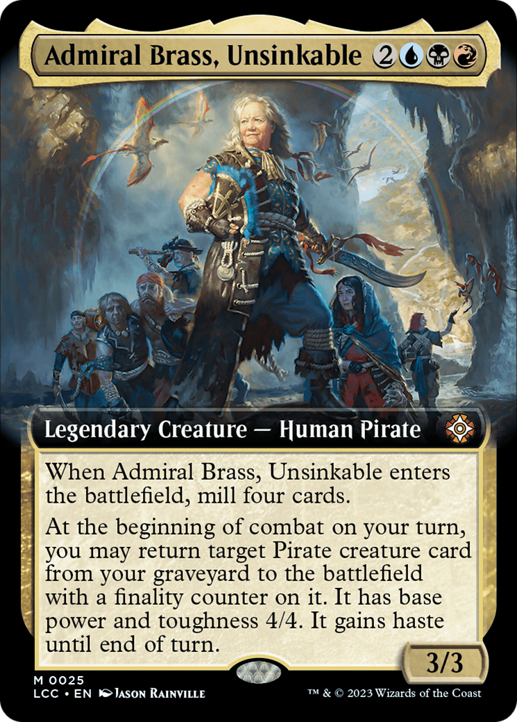 Admiral Brass, Unsinkable [