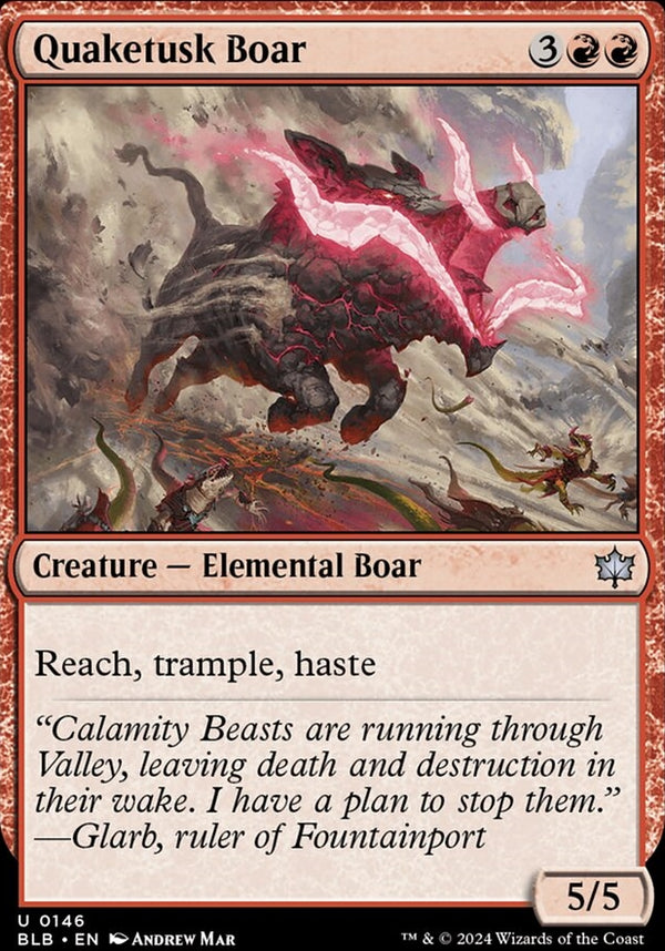 Quaketusk Boar [#0146] (BLB-U-FOIL)