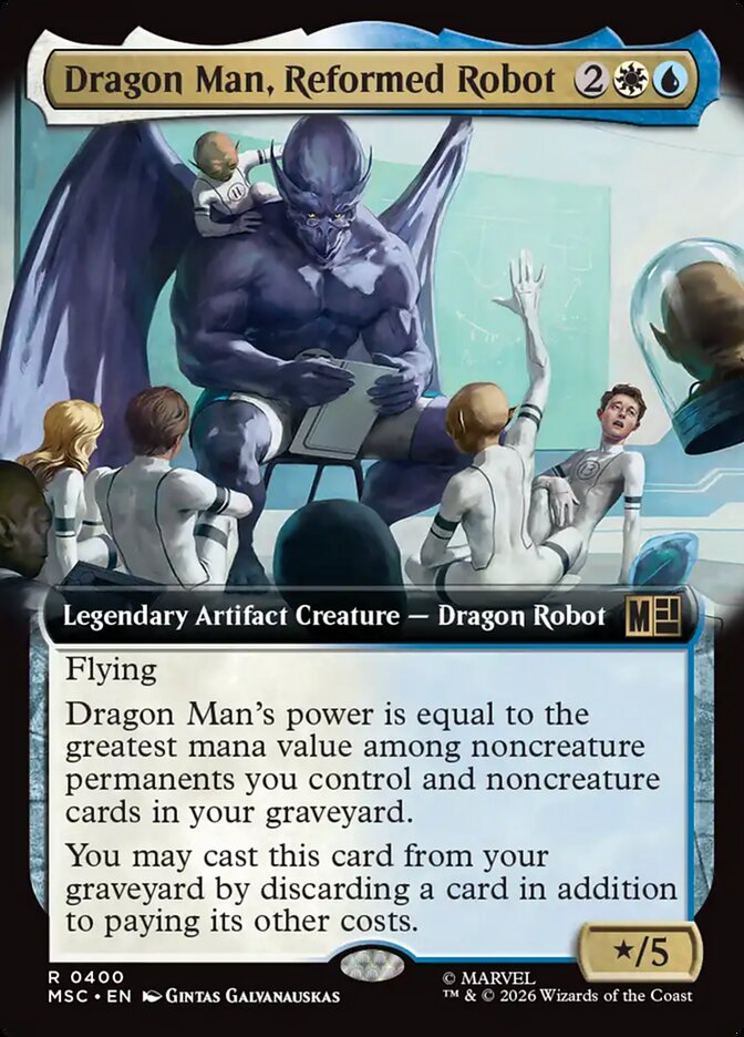 Dragon Man, Reformed Robot [ #0400 Extended Art ] (MSC-R)