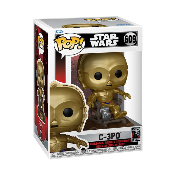 POP Figure: Star Wars ROTJ 40th #0609 - C-3P0 in Chair