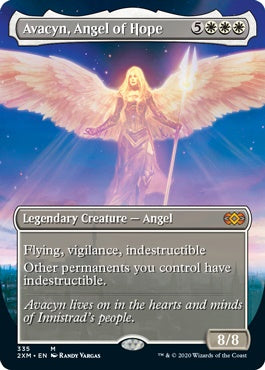 Avacyn, Angel of Hope [#335 Alternate-Art Borderless] (2XM-M)