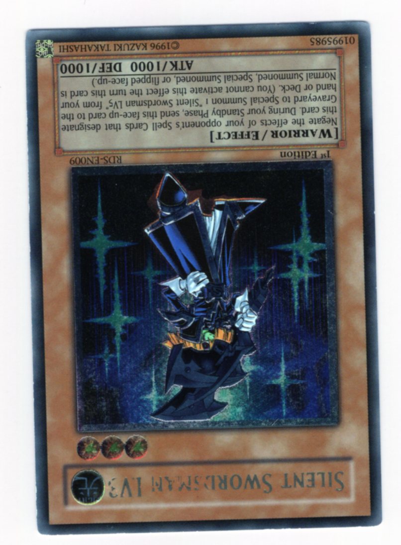Silent Swordsman LV3 (RDS-EN009) Ultimate Rare Light Play