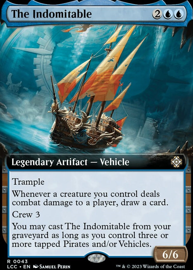 The Indomitable [#0043 Extended Art] (LCC-R)