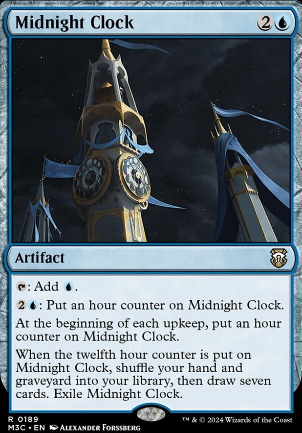 Midnight Clock [#0189] (M3C-R)