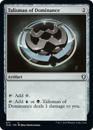 Talisman of Dominance (CLB-U)