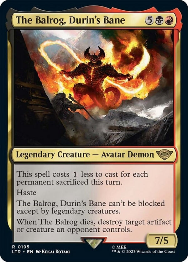 The Balrog, Durin's Bane [#0195] (LTR-R)