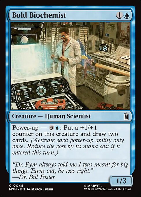 Bold Biochemist [ #0048 ] (MSH-C)