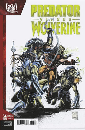 PREDATOR VS. WOLVERINE #3 WHILCE PORTACIO VARIANT