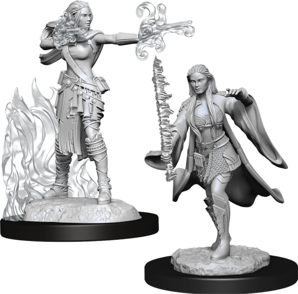 D&D: Nolzur's Marvelous Miniatures - Warlock + Sorcerer Female W13