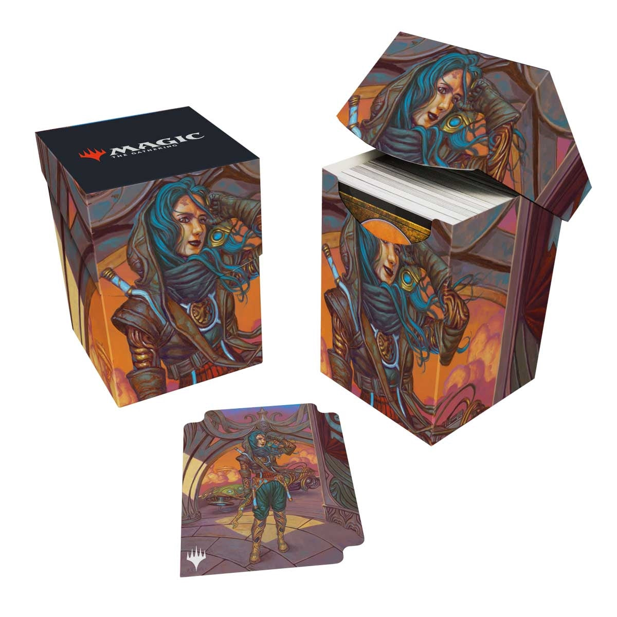 Ultra-PRO: Deck Box 100 + - MTG: Aetherdrift - Sita Varma, Masked Racer (38669)
