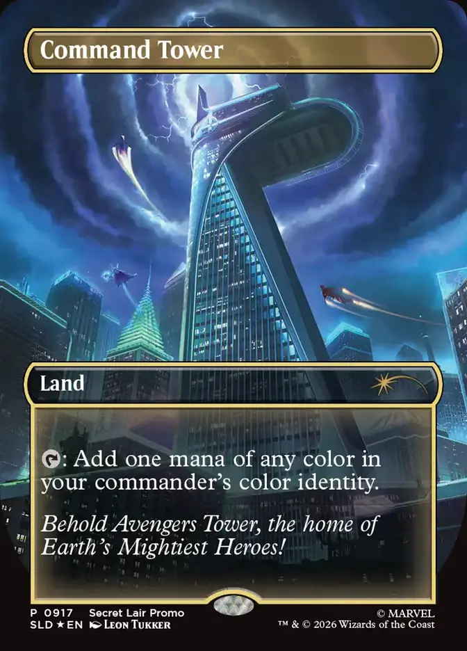 Command Tower [ #0917 ] (SLD-R-FOIL)