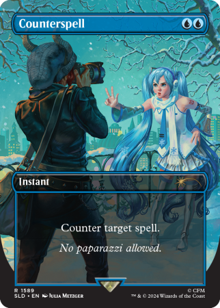 miku mtg cards MTG: Secret Lair x Hatsune Miku: Winter Diva EN