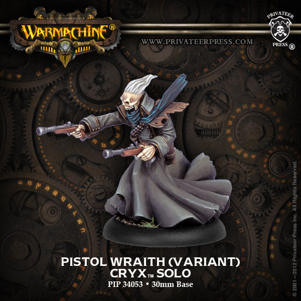 Warmachine: Cryx - Pistol Wraith (Variant), Solo (Metal)