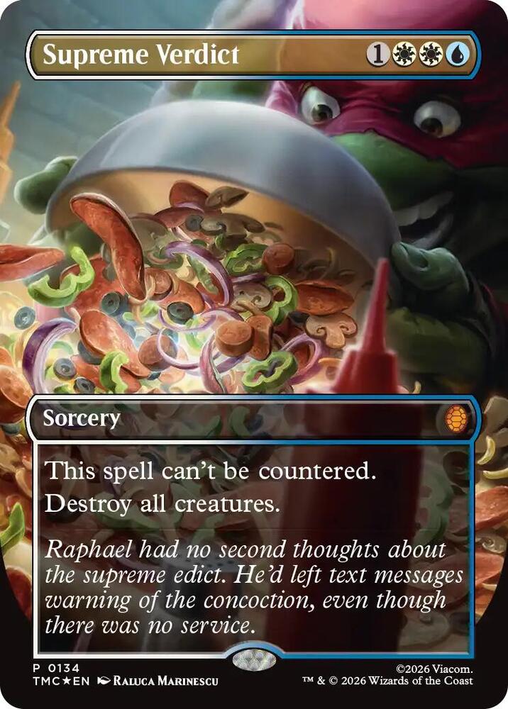 Supreme Verdict [#0134 Borderless] (TMC-M-FOIL)