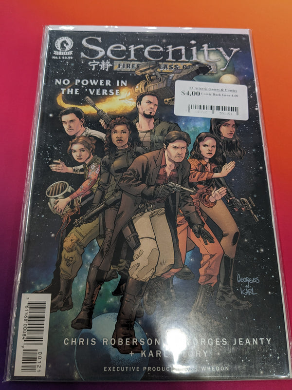 Serenity: No Power in the Verse Cover B #1-3 Bundle
