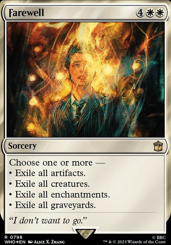 Farewell [#0798 Surge Foil Reprint] (WHO-R)